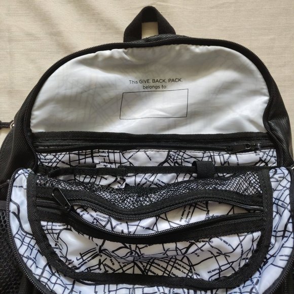 State Backpack Lenox Coated Canvas Black - Picture 4 of 12